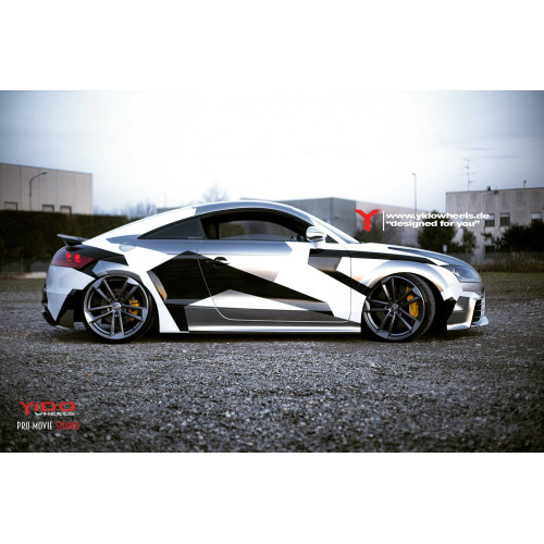 Japan Racing Wheels JR28 Gloss Black Machined