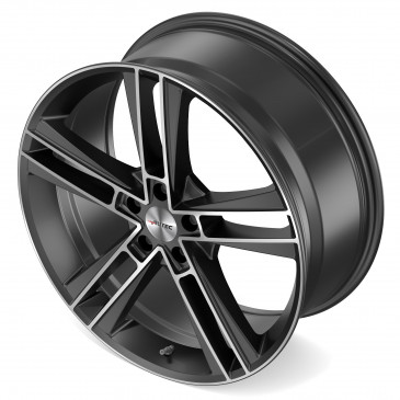 AUTEC Rias Schwarz metallic poliert