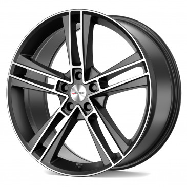 AUTEC Rias Schwarz metallic poliert