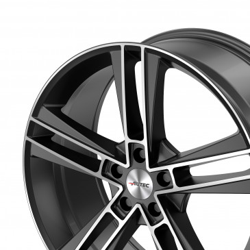 AUTEC Rias Schwarz metallic poliert