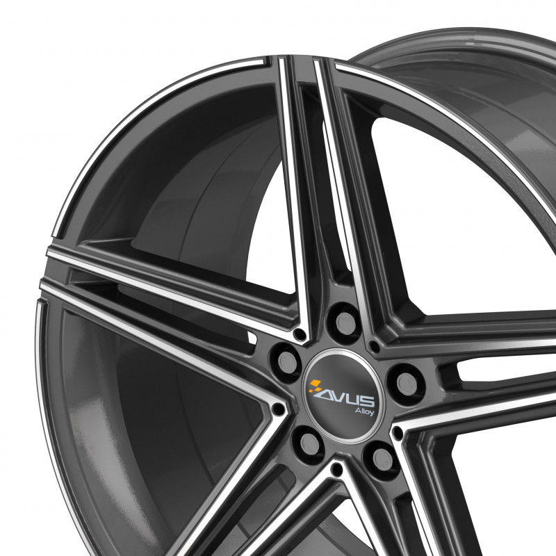 AVUS Racing AC-515K ANTHRACITE POLISHED