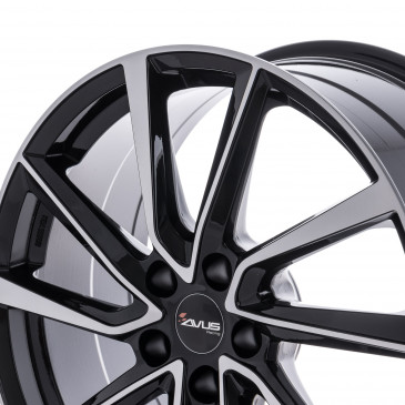AVUS Racing AC-518 BLACK POLISHED