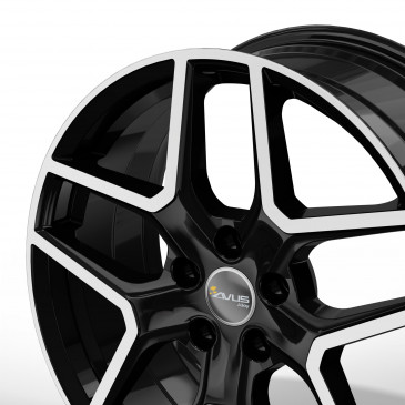 AVUS Racing AC-519 BLACK POLISHED