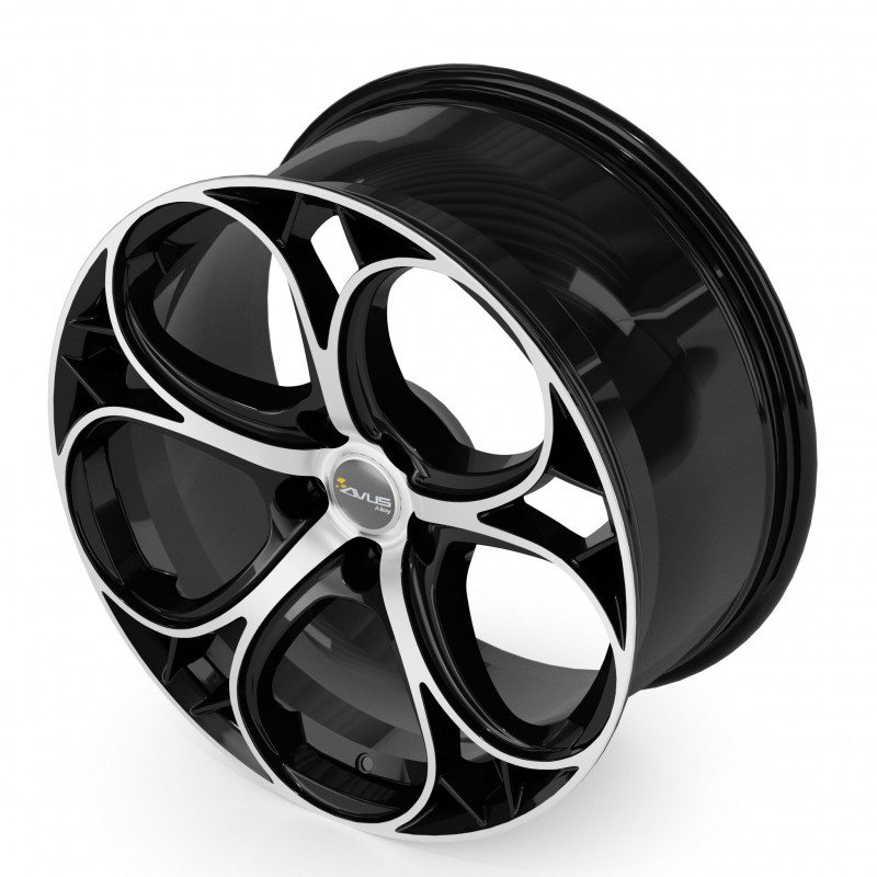 AVUS Racing AC-520 black polished | felgenshop.de