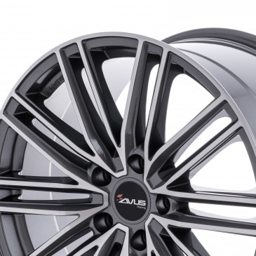 AVUS Racing AC-M08 ANTHRACITE POLISHED