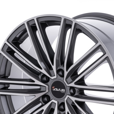 AVUS Racing AC-M08 ANTHRACITE POLISHED