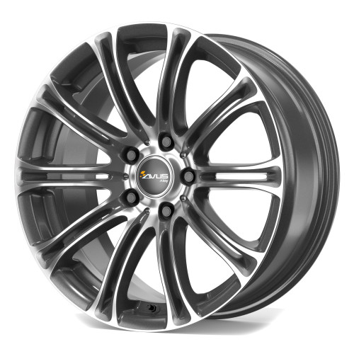 AVUS Racing AC-MB1 ANTHRACITE POLISHED