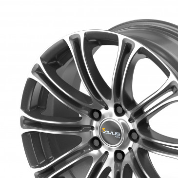 AVUS Racing AC-MB1 ANTHRACITE POLISHED