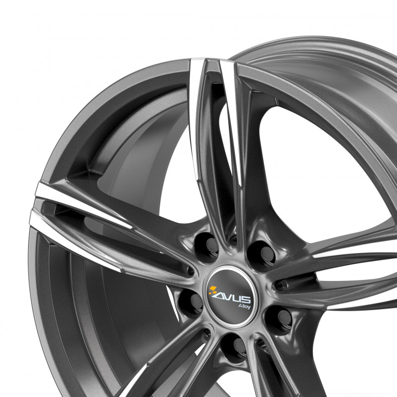 AVUS Racing AC-MB3 ANTHRACITE POLISHED