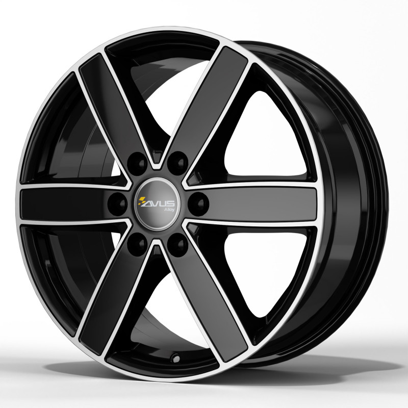 AVUS Racing AC-V61 BLACK POLISHED