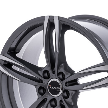 AVUS Racing AF15 ANTHRACITE POLISHED