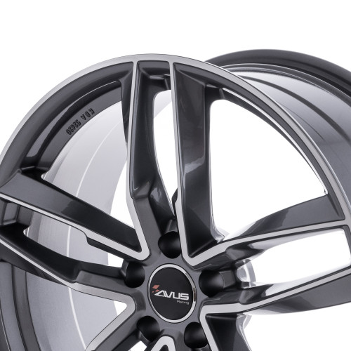 AVUS Racing AF16 ANTHRACITE POLISHED
