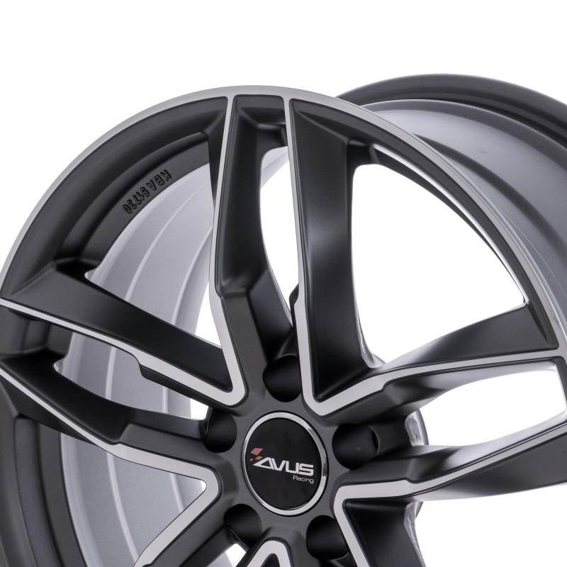 AVUS Racing AF16 MATT ANTHRACITE POLISHED