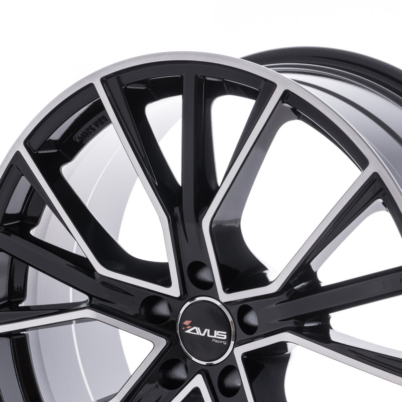 AVUS Racing AF18 BLACK POLISHED