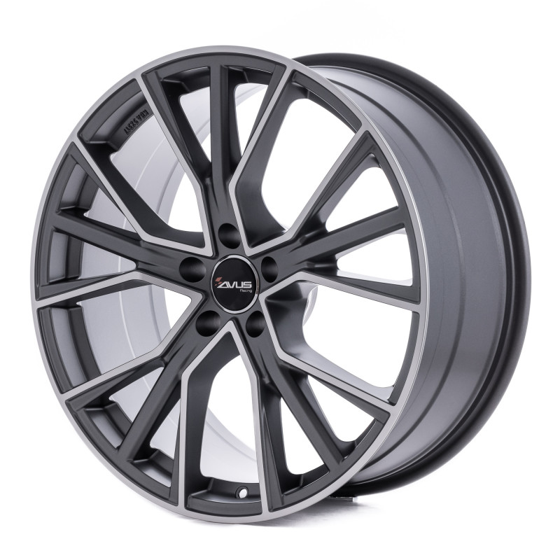 AVUS Racing AF18 MATT ANTHRACITE POLISHED