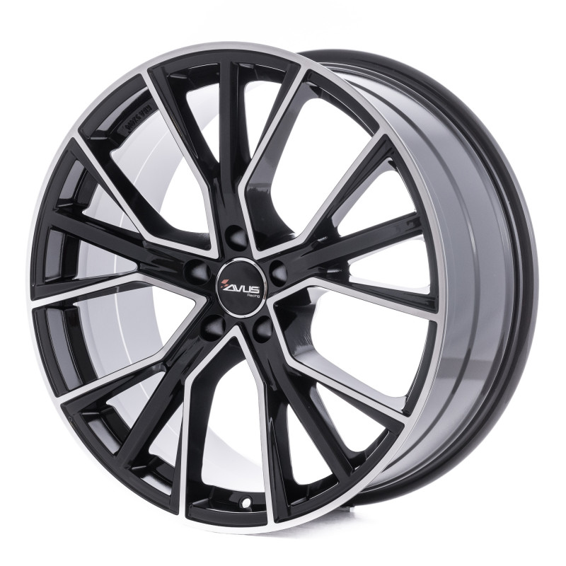 Avus Racing Af Black Polished Velonity Com