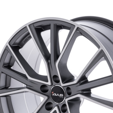 AVUS Racing AF18 MATT ANTHRACITE POLISHED