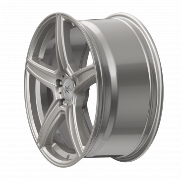 AXXION AX7 Solid Titanium Silber matt lackiert