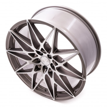 AXXION AX9 Platin Grau Hochglanzpoliert