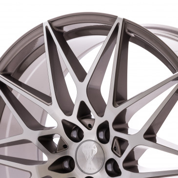 AXXION AX9 Platin Grau Hochglanzpoliert