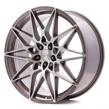 AXXION AX9 Platin Grau Hochglanzpoliert