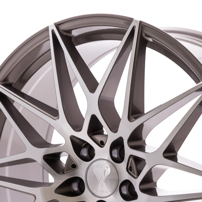 AXXION AX9 Platin Grau Hochglanzpoliert