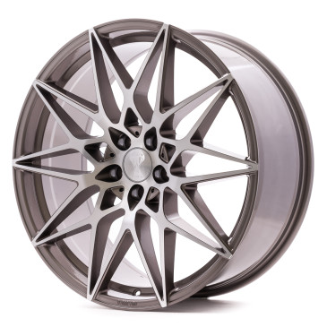 AXXION AX9 Platin Grau Hochglanzpoliert