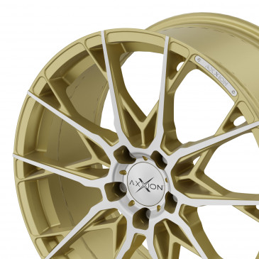 AXXION X1 Gold Matt poliert