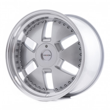 AXXION Y1 Race Silber lackiert mit hochglanzpoliertem Felgenbett