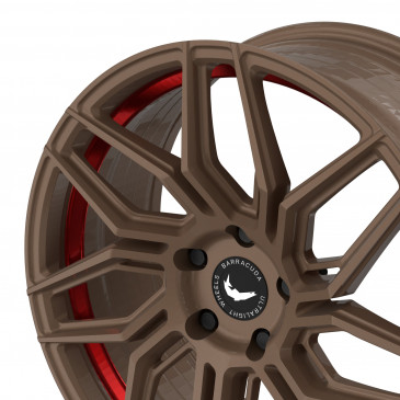 BARRACUDA Dragoon Higloss-Bronze undercut Trimline red