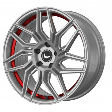 BARRACUDA Dragoon Silver undercut Trimline red