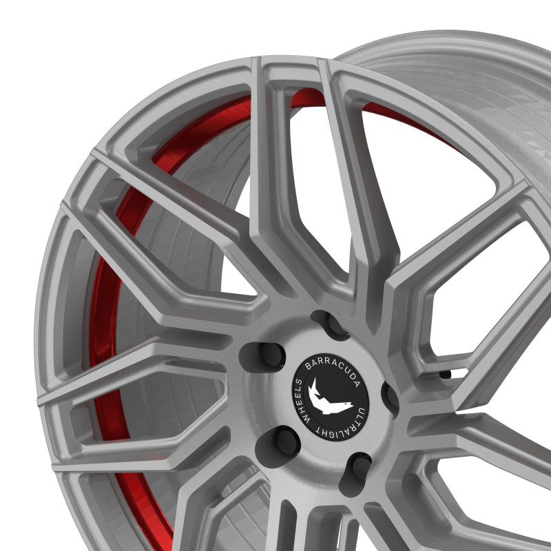 BARRACUDA Dragoon Silver undercut Trimline red