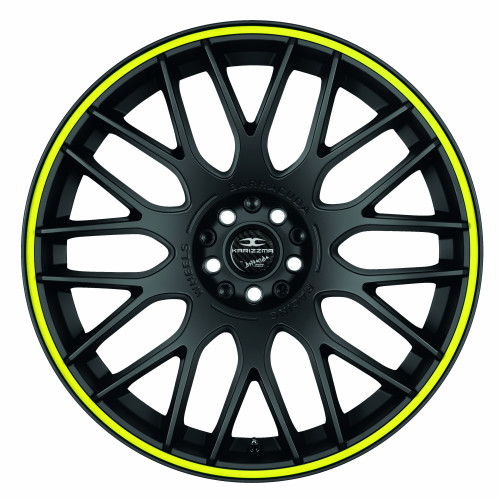 BARRACUDA Karizzma Mattblack Puresports / Color Trim gelb