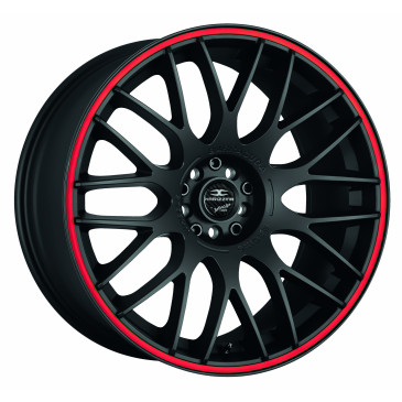 BARRACUDA Karizzma Mattblack Puresports / Color Trim rot
