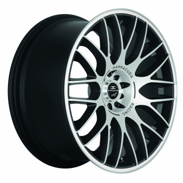 BARRACUDA Karizzma Mattblack-polished / Color Trim weiss