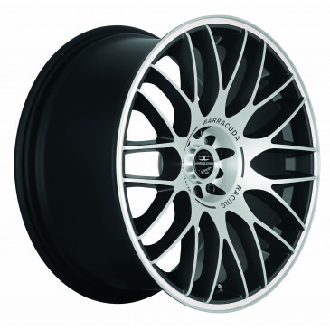 BARRACUDA Karizzma Mattblack-polished / Color Trim weiss