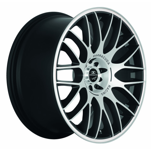 BARRACUDA Karizzma Mattblack-polished / Color Trim weiss