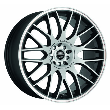 BARRACUDA Karizzma Mattblack-polished / Color Trim weiss