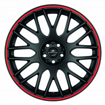 BARRACUDA Karizzma Mattblack Puresports / Color Trim rot