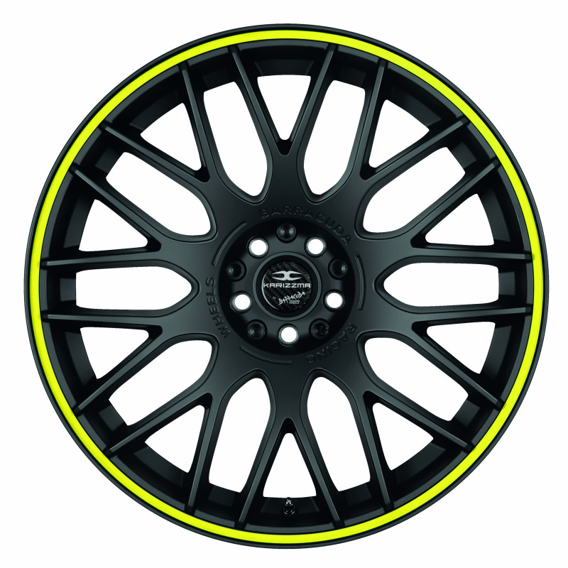 BARRACUDA Karizzma Mattblack Puresports / Color Trim gelb