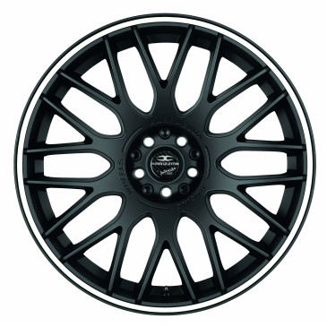 BARRACUDA Karizzma Mattblack Puresports / Color Trim weiss