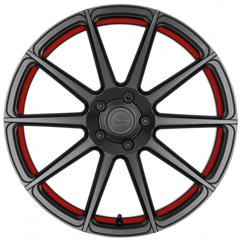 BARRACUDA Project 2.0 Mattgunmetal/ undercut Color Trim rot