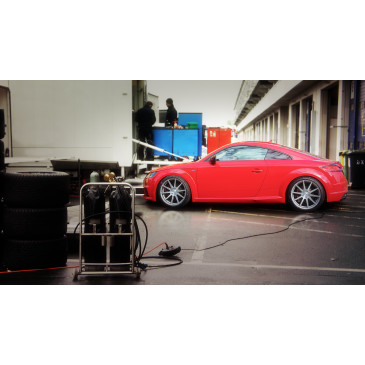 BARRACUDA Project 2.0 silver brushed/ undercut Color Trim rot