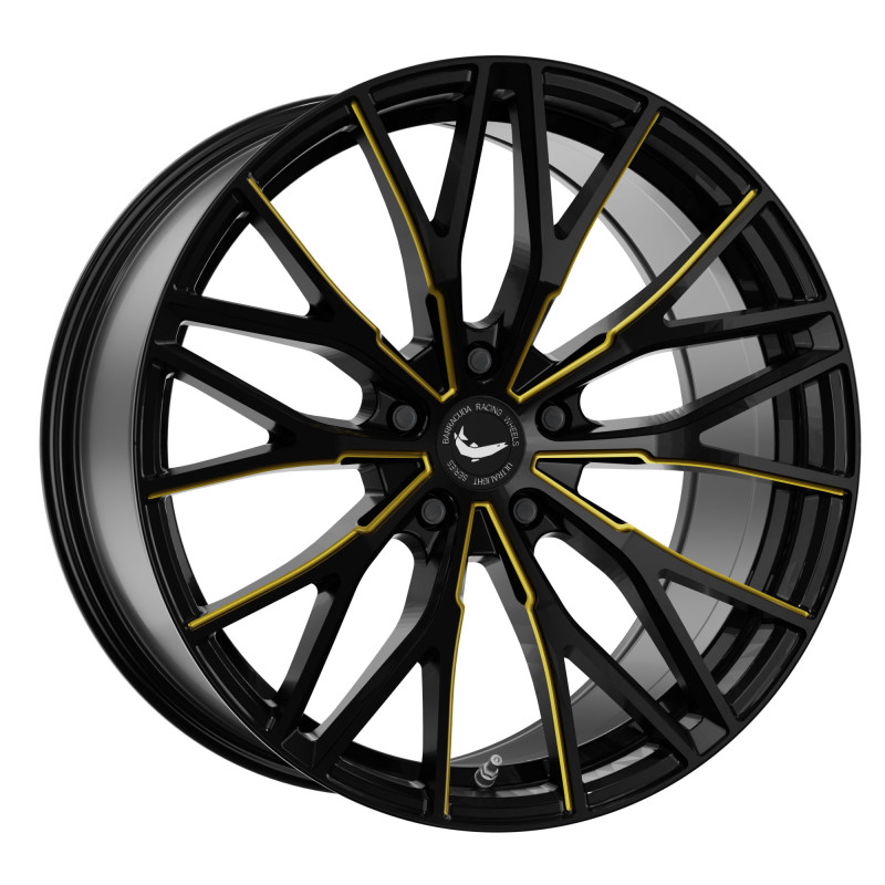 BARRACUDA Project 3.0 Black gloss Flashgold