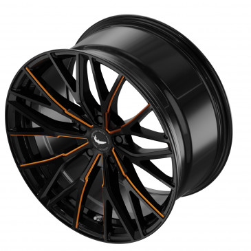 BARRACUDA Project 3.0 Black gloss Flashorange