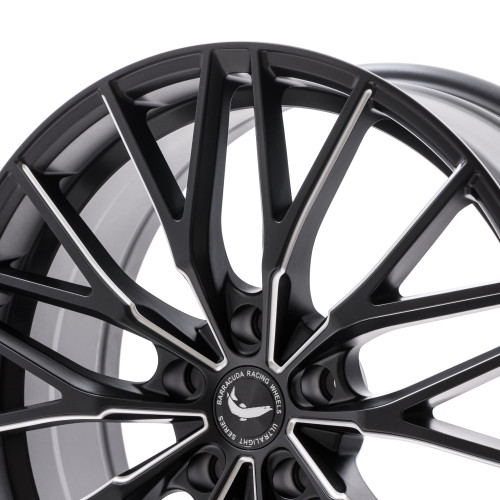 BARRACUDA Project 3.0 Mattblack Puresports gefräst