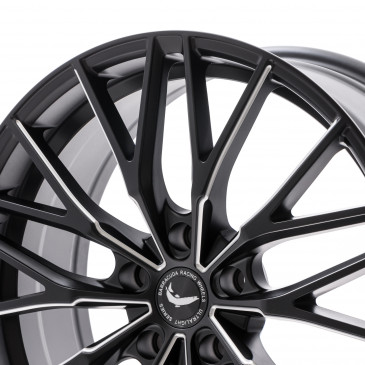 BARRACUDA Project 3.0 Mattblack Puresports gefräst