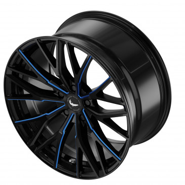 BARRACUDA Project 3.0 Black gloss Flashblue