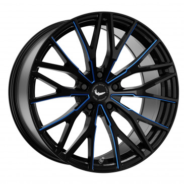 BARRACUDA Project 3.0 Black gloss Flashblue