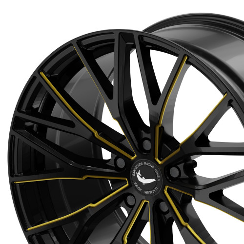 BARRACUDA Project 3.0 Black gloss Flashgold